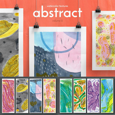 抽象水彩涂鴉包裝底紋圖案的藝術魅力與應用